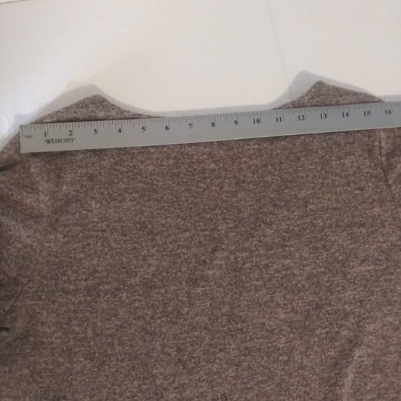 Adrienne Vittadini women's size L light pink and black marbled sweater - Picture 11 of 15